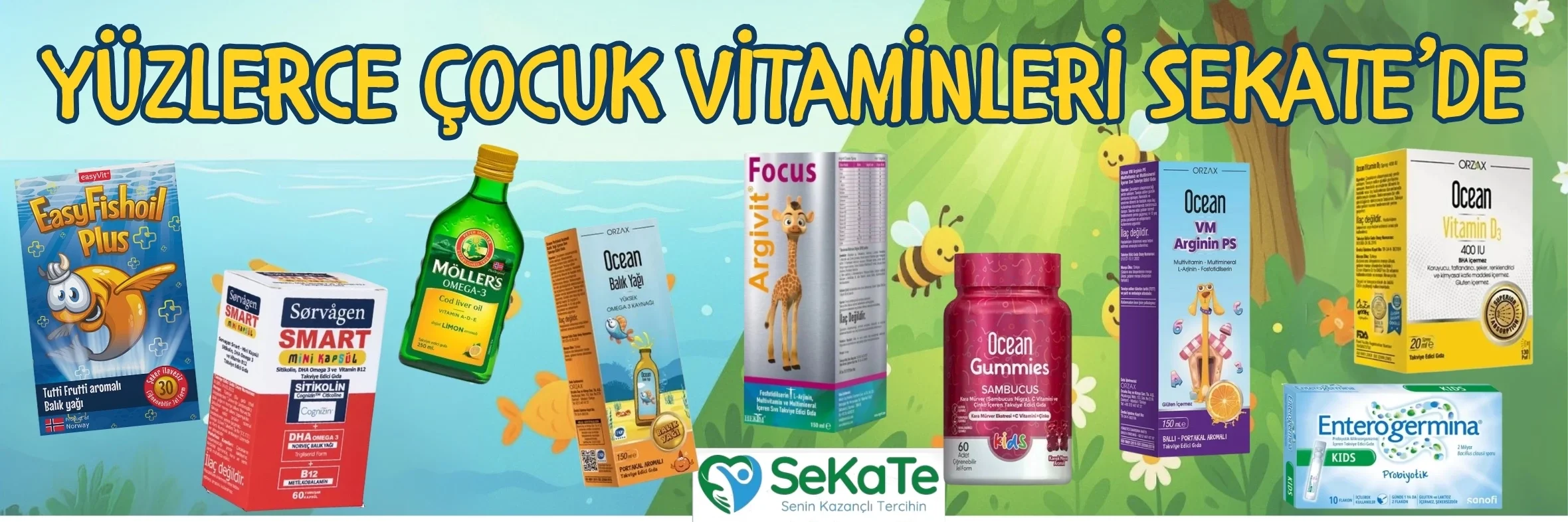 Çocuk vitaminler