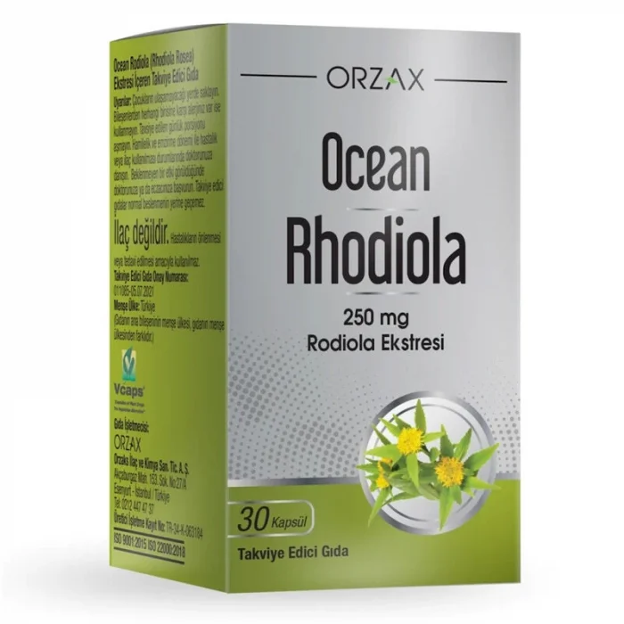 Ocean Rhodiola 250 mg 30 Kapsül