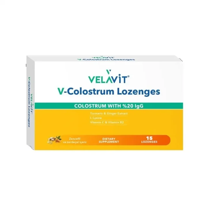 Velavit V- Colostrum Lozenges 15 Pastil