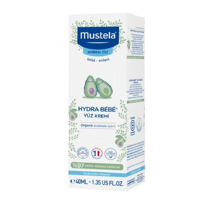 Mustela Hydra Bebe Yüz Kremi 40 ml