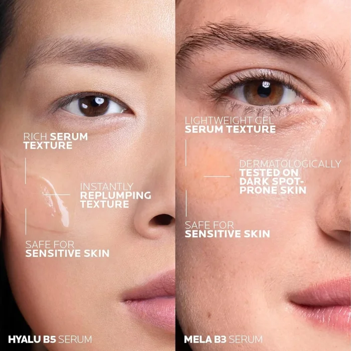 La Roche Posay Hyalu B5 10 ml Serum + Mela B3 10 ml Serum