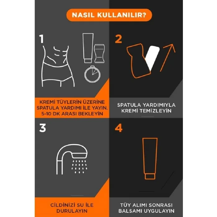 Veet Men Özel Bölgeler İçin Krem & Balsam Tüy Dökücü Krem Seti 100 + 50 ml