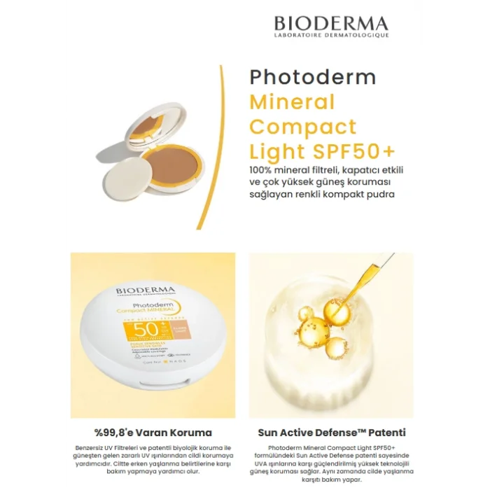 Bioderma Photoderm Compact Light Mineral SPF50+ 10 gr SKT 30/04/26