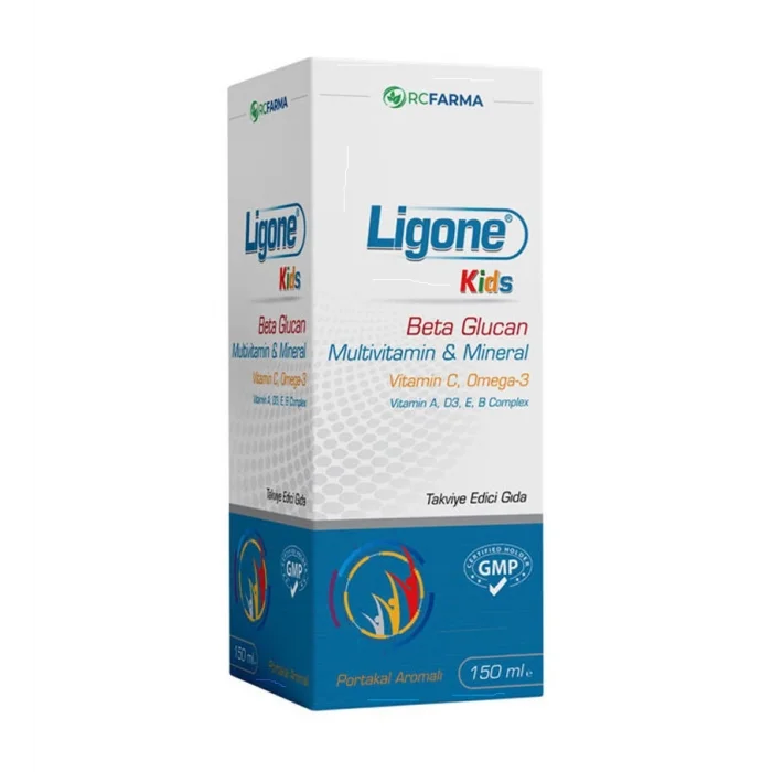 Ligone Kids Beta Glucan Multivitamin&Mineral Şurup 150 ml