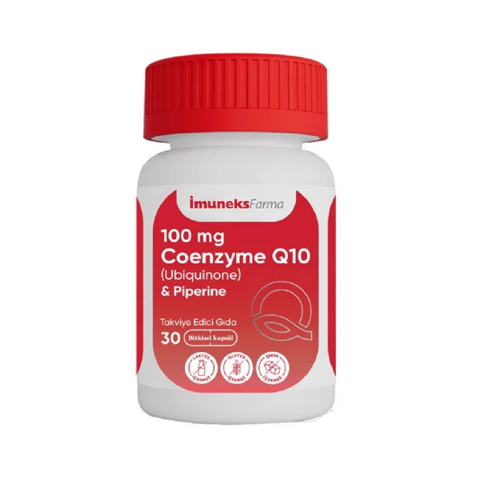 İmuneks Farma 100 mg Coenzyme Q10 30 Kapsül