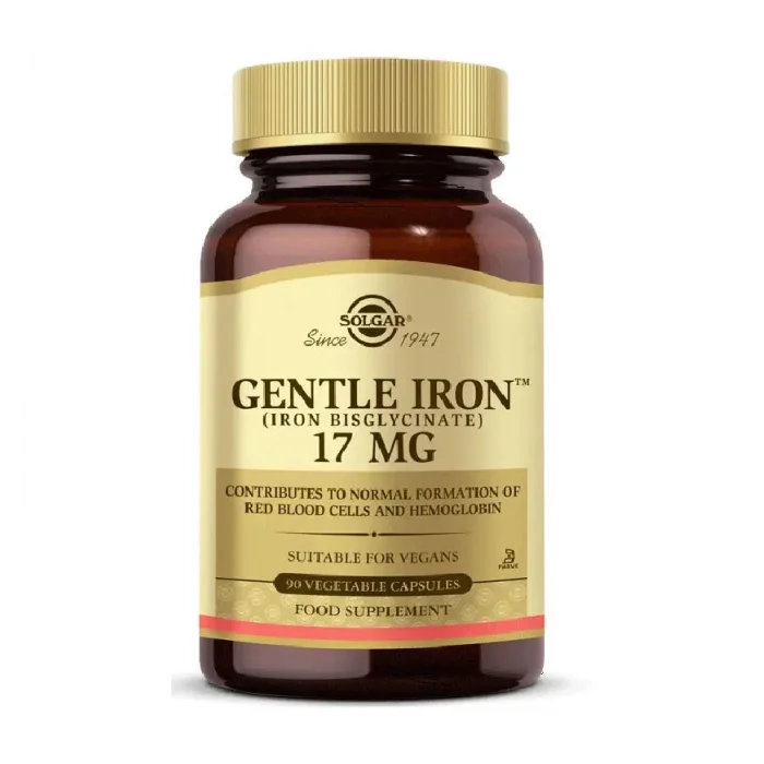 Solgar Gentle Iron 17 mg 90 Kapsül