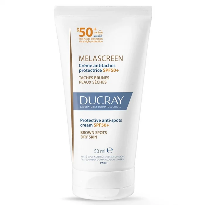 Ducray Melascreen Cream SPF50+ Lekeye Eğilimli Ciltler Güneş Koruyucu 50 ml