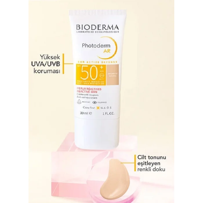 Bioderma Photoderm AR SPF50+ 30 ml - Renkli
