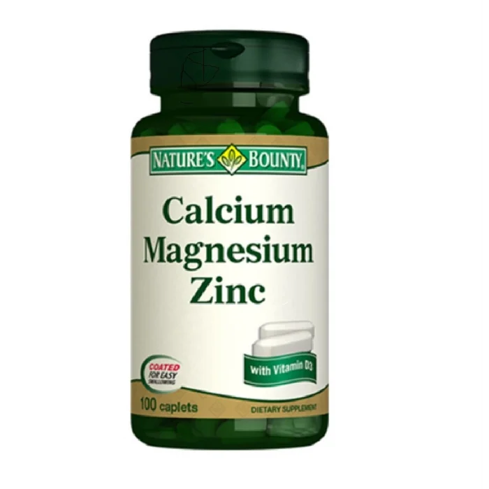 Natures Bounty Calcium Magnesium Zinc + D3 100 Tablet