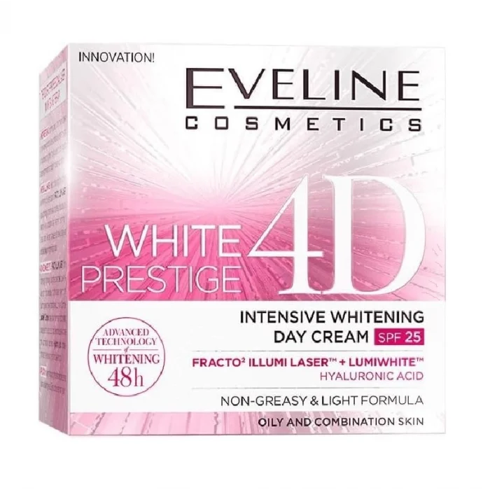 Eveline Cosmetics Hyaluronik Asitli Beyazlatıcı Gündüz Kremi -50ml