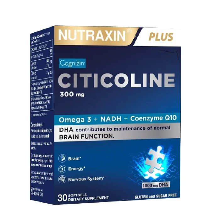 Nutraxin Sitikolin 30 Kapsül