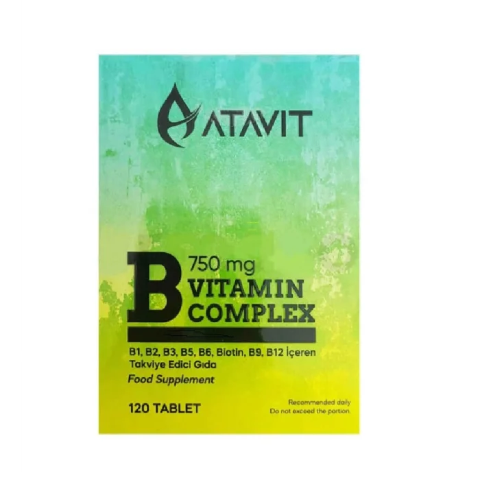 Atavit B Vitamin Complex 750 mg 120 Tablet