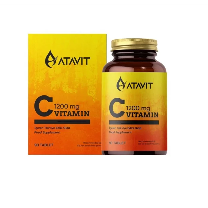 Atavit C Vitamin 1200 mg 90 Tablet