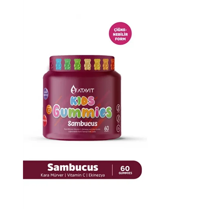 Atavit Kids Sambucus 60 Gummies