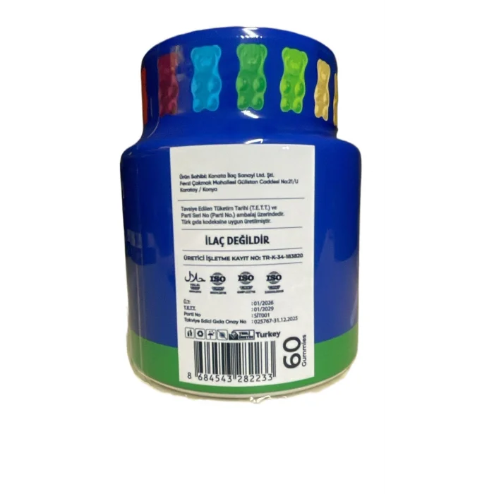 Atavit Kids Sitikolin Koenzim Gummies 60 adet