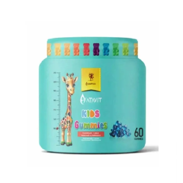 Atavit L-Arjinin Multivitamin ve Multiminaral Gummies Kids 60 Adet