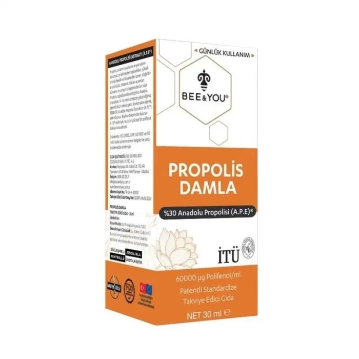 Bee & You PhenoliX-60 Propolis Damla 30 ml