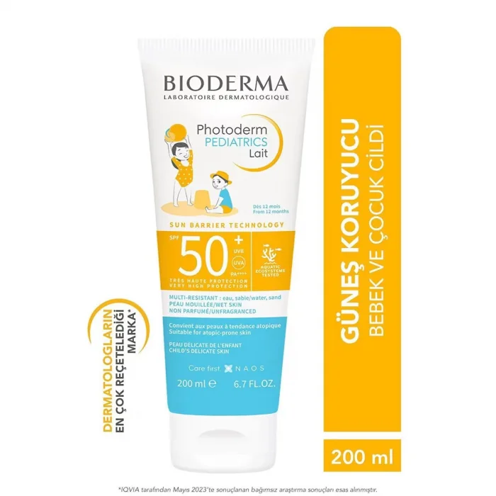 Bioderma Photoderm Pediatrics Lait Spf 50+ 200 ml