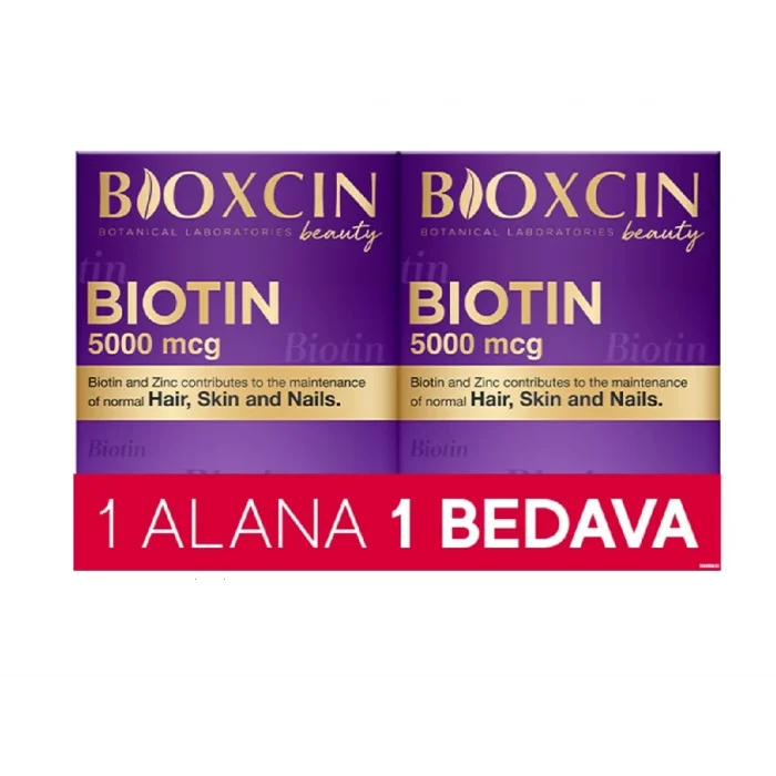 Bioxcin Biotin 5000 mcg 2x30 Tablet
