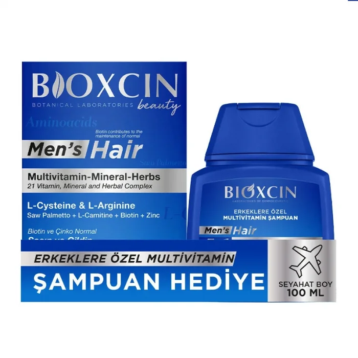 Bioxcin Erkeklere Özel Multivitamin SET - Şampuan HEDİYE