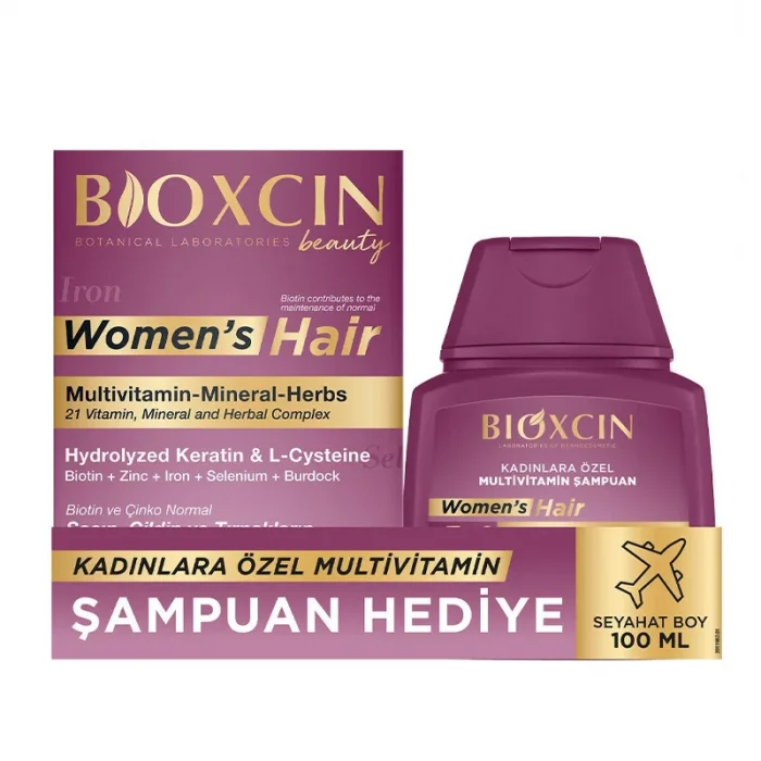 Bioxcin Kadınlara Özel Multivitamin SET - Şampuan HEDİYE