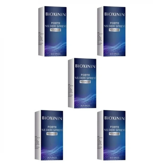 Bioxinin Forte Minoksidil 5x60 ml %5 Deri Spreyi