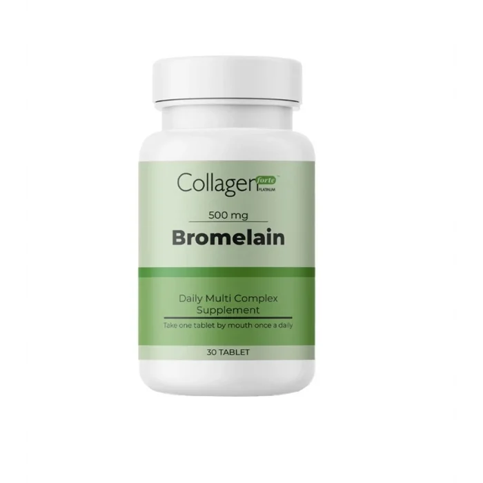 Collagen Forte Platinum Bromelain 500 Mg 30 Tablet