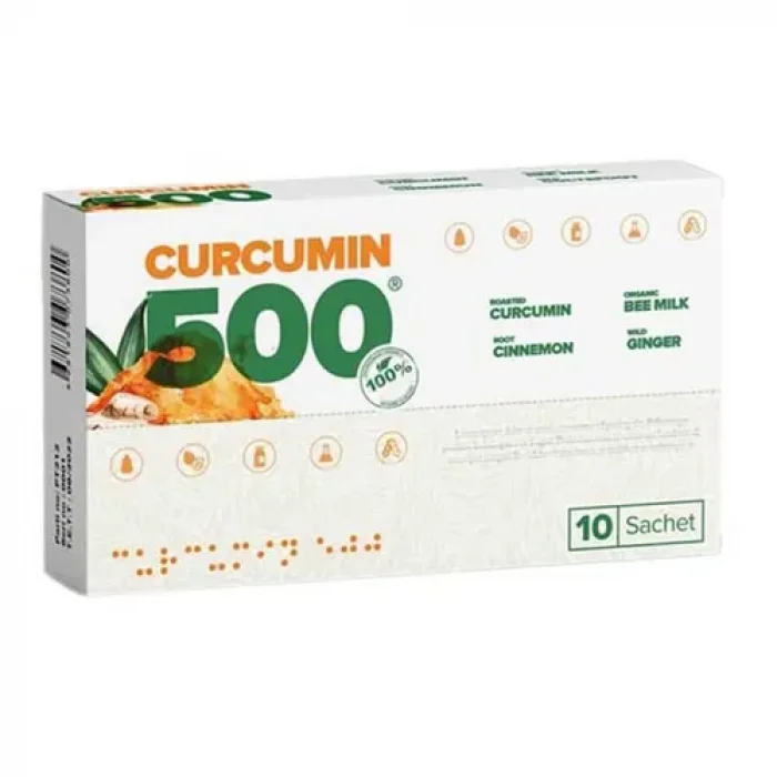 Curcumin 500 Takviye Edici Gıda 6 gr x 10 Saşe