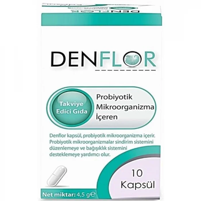 Denflor Probiyotik 10 Kapsül