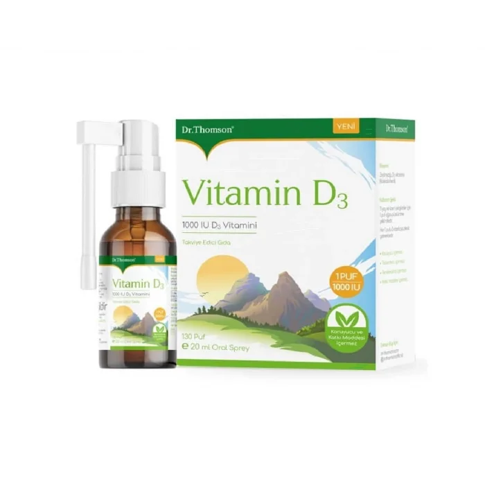 Dr. Thomson Vitamin D3 1000 IU 20 ml Sprey