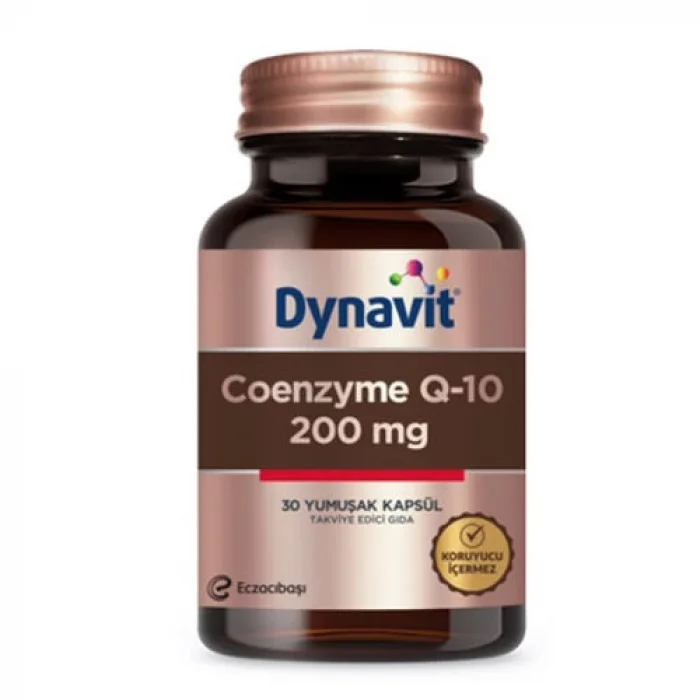 Dynavit Coenzyme Q10 200 mg 30 Kapsül