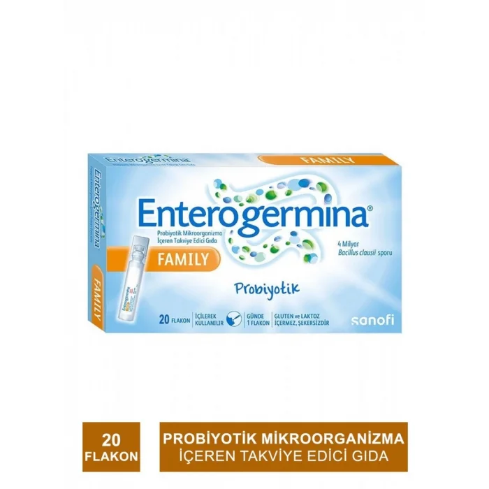 Enterogermina Family 4 Milyar Probiyotik 5 ml 20 Flakon
