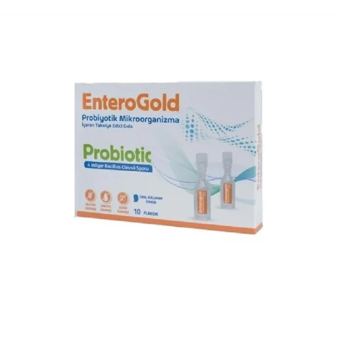 Enterogold Yetişkin Probiotic 4 Milyar 10 Flakon