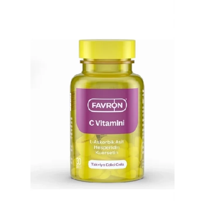 Favron C Vitamini Takviye Edici Gıda 30 Tablet