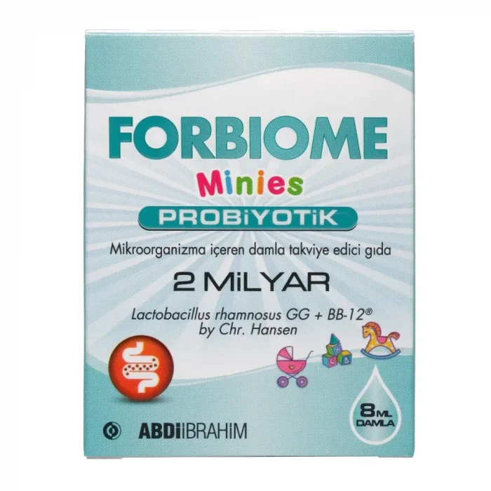 Forbiome Minies Probiyotik 2 Milyar 8 ml Damla