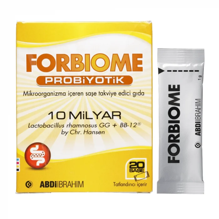 Forbiome Probiyotik 10 Milyar 20 Saşe