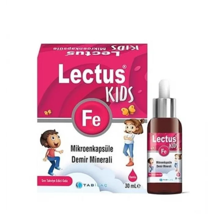 Lectus Kids Mikroenkapsule Demir 30 ml