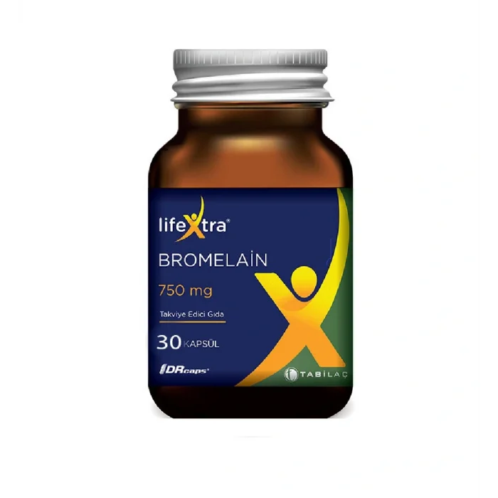 LifeXtra Bromelain 750 mg 30 Kapsül