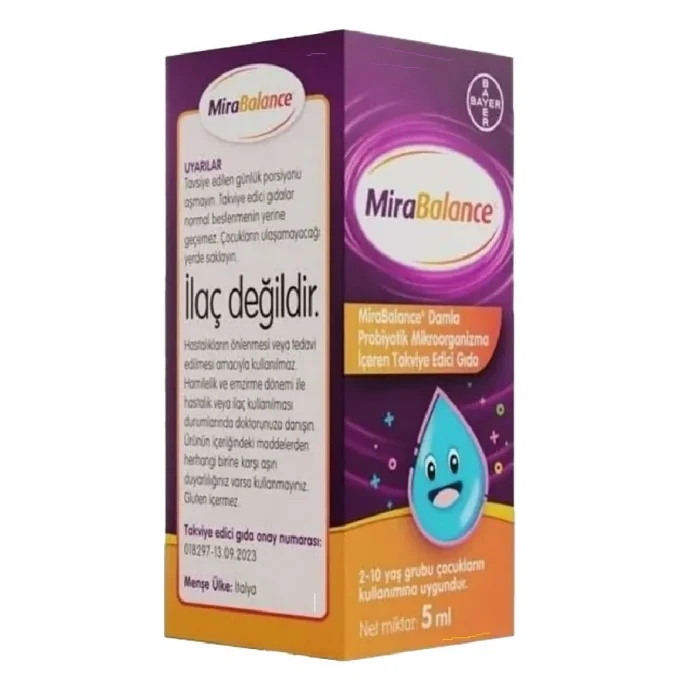 Mirabalance Probiyotik Damla 5 ml