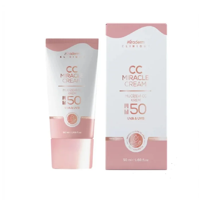 Miraderm MIRACLE CC Cream 50+ SPF 50ml