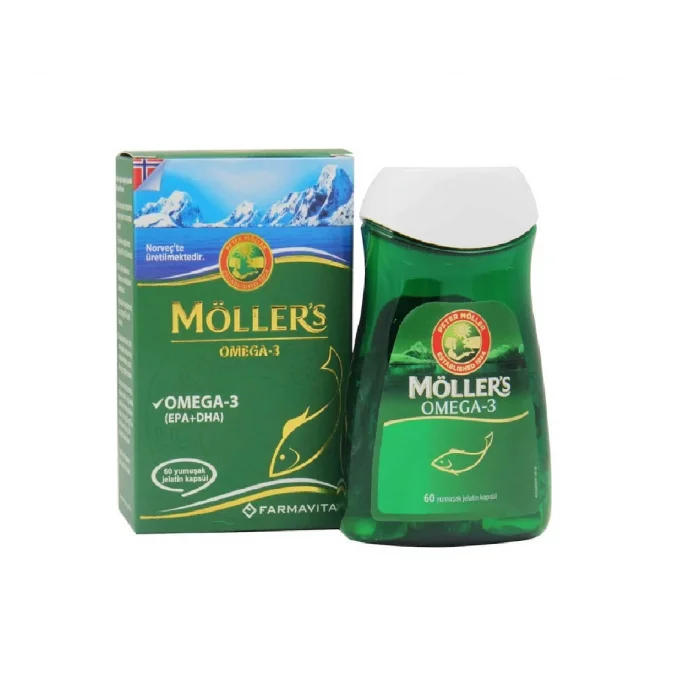 Möllers Omega 3 Balık Yağı 60 Kapsül