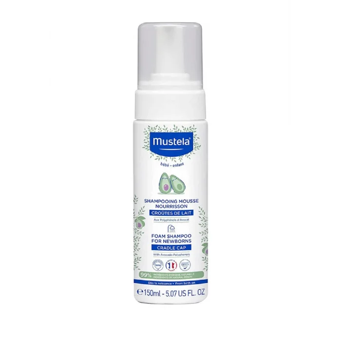 Mustela Normal Cilt Yenidoğan Köpük Şampuanı 150 ml