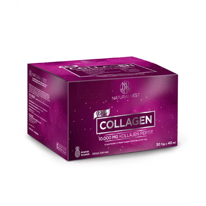 Naturalnest Collagen Plus Kollajen Peptitleri ve Vitamin Kompleks 30 x 40 ml