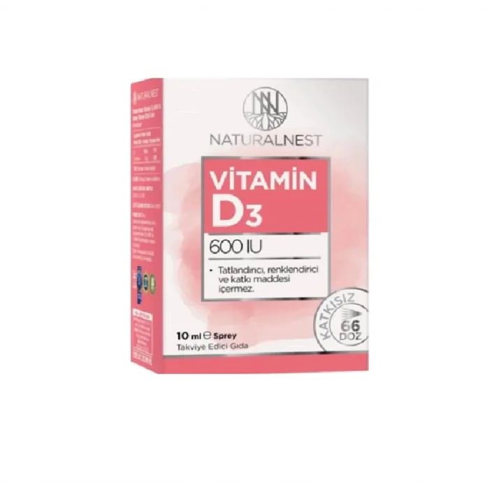 NaturalNest D3 600 IU 10 ml