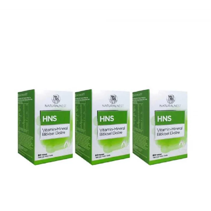 Naturalnest Hns Vitamin Mineral Bitkisel Ekstre 60 Tablet - 3 Al 2 Öde