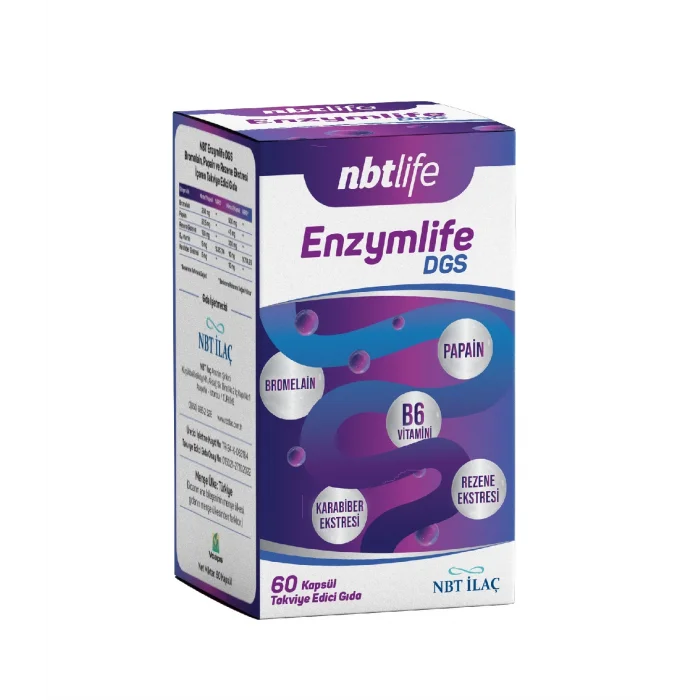 Nbt Life Enzymlife Dgs 60 Kapsül