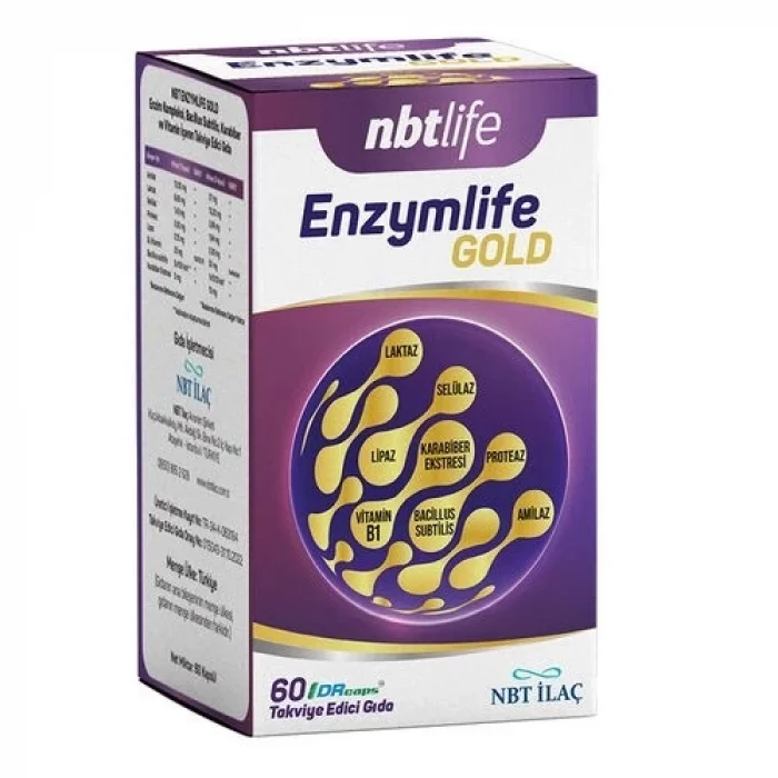 NBT Life Enzymlife Gold 60 Kapsül