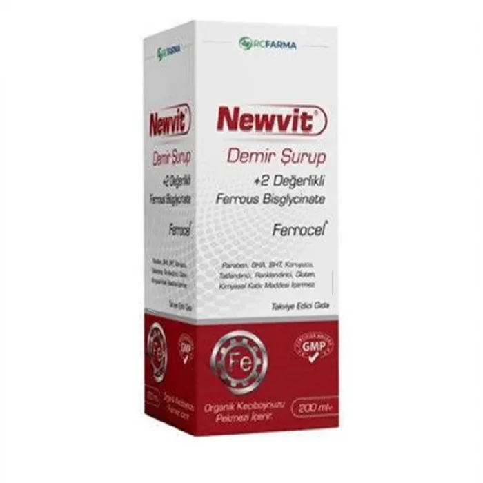 Newvit Demir Şurubu 200 ML