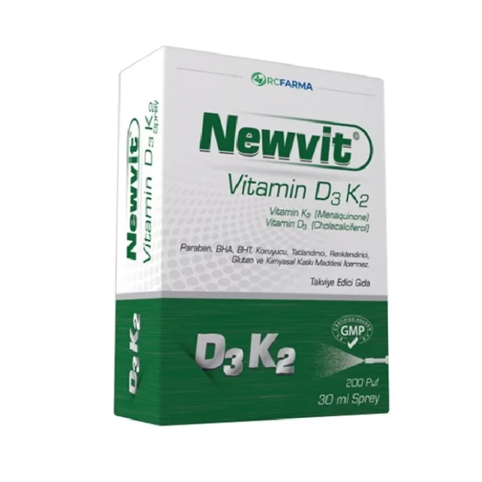 Newvit Vitamin D3 K2 30 ml Sprey