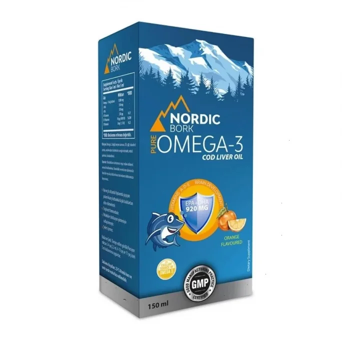 Nordic Bork Omega-3 Şurup 150 ml